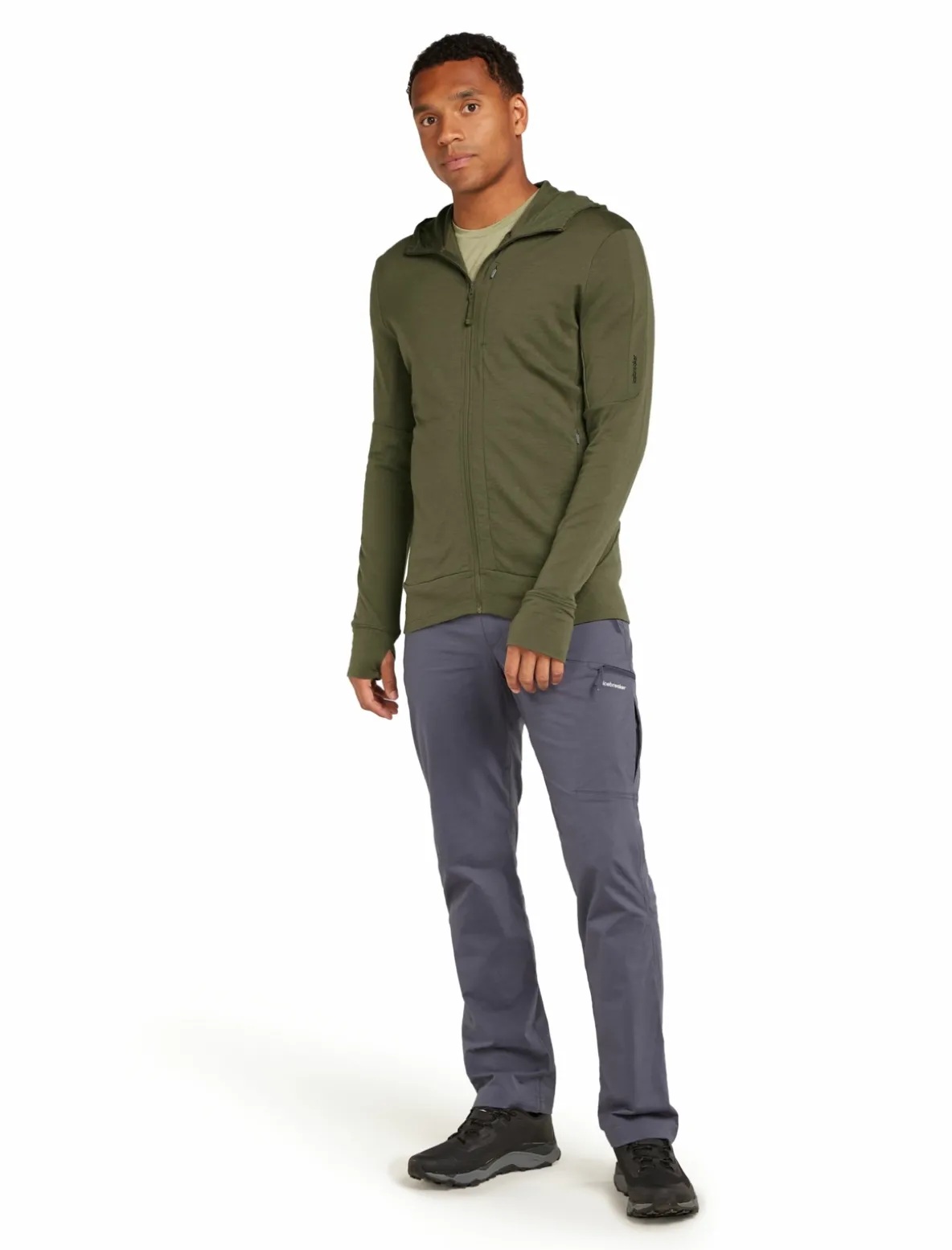 Bluza Icebreaker Merino 260 Quantum Long Sleeve Zip Hoodie Jacket Men