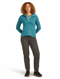 Bluza Icebreaker Merino 360 RealFleece Elemental Longsleeve Zip Hoodie Women