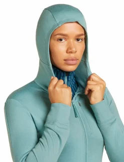 Bluza Icebreaker Merino 260 Quantum Longsleeve Zip Hoodie Women