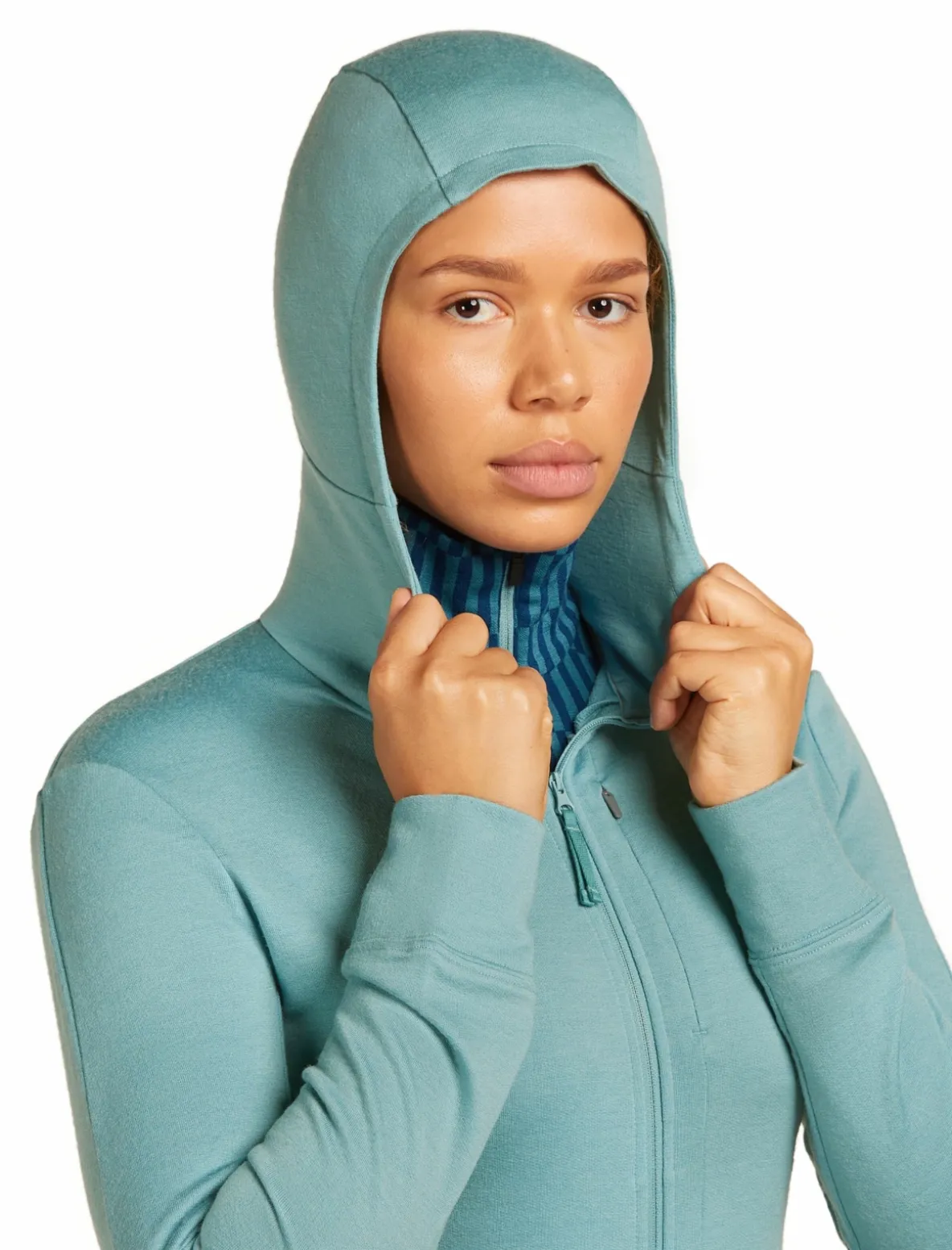 Bluza Icebreaker Merino 260 Quantum Longsleeve Zip Hoodie Women