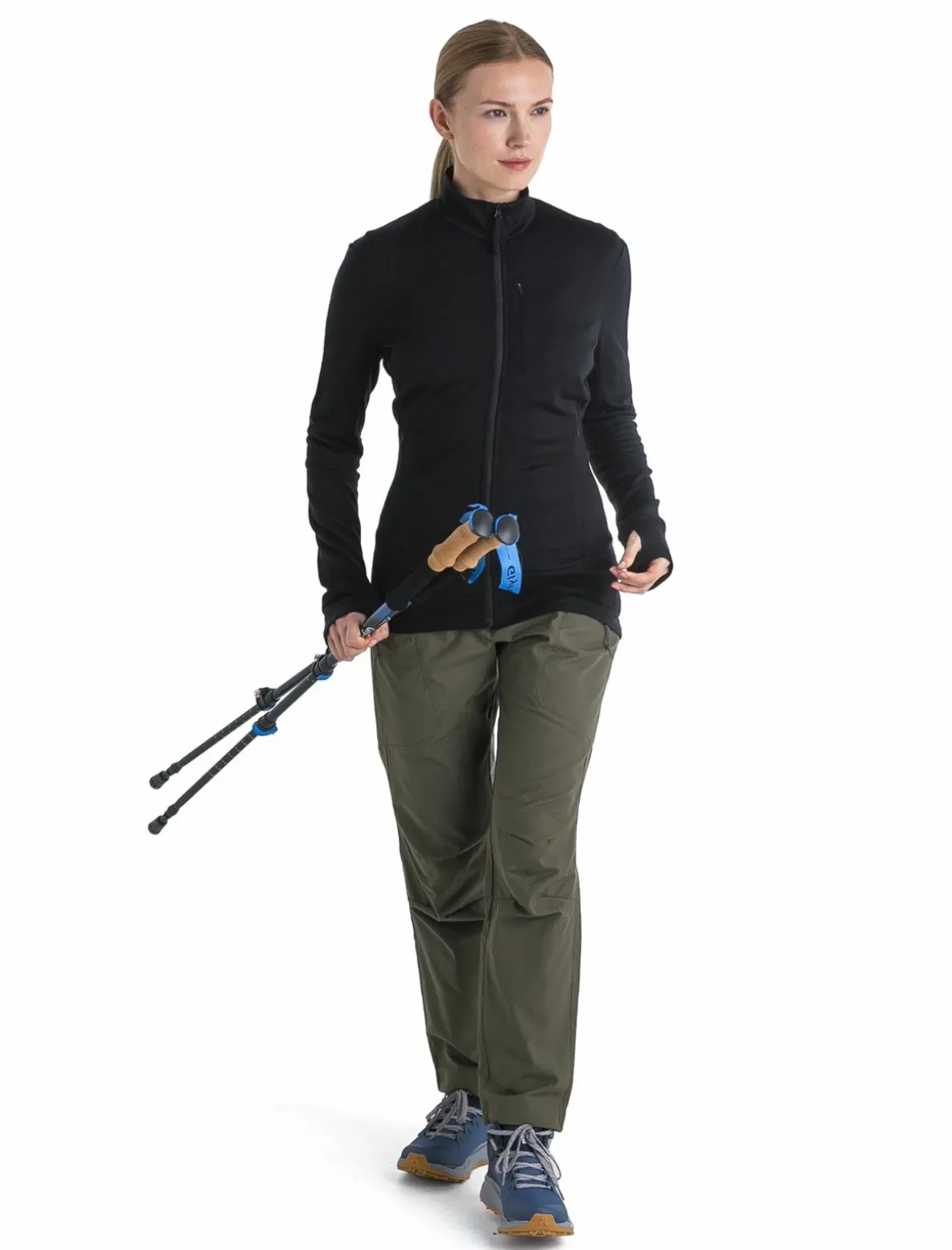 Bluza Icebreaker Merino 260 Quantum Longsleeve Zip Jacket Women