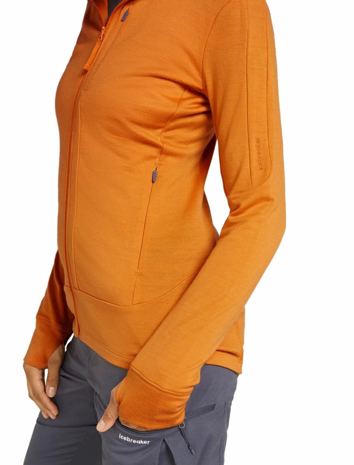 Bluza Icebreaker Merino 260 Quantum Long Sleeve Zip Hoodie Jacket Women