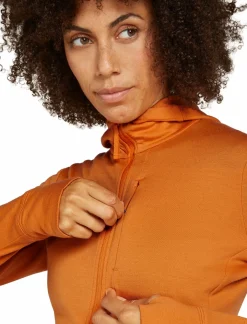 Bluza Icebreaker Merino 260 Quantum Long Sleeve Zip Hoodie Jacket Women