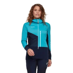 Bluza Mammut Eiger Speed ML Hybrid Half Zip Hoodie Women