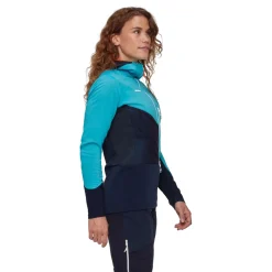 Bluza Mammut Eiger Speed ML Hybrid Half Zip Hoodie Women
