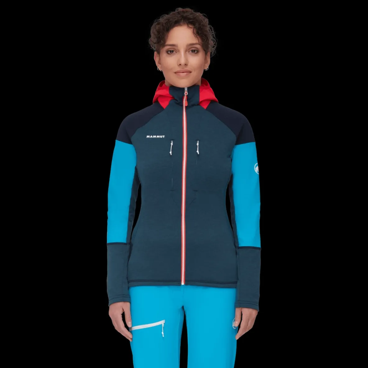 Bluza Mammut Eiswand Advanced ML Hooded Jacket Women