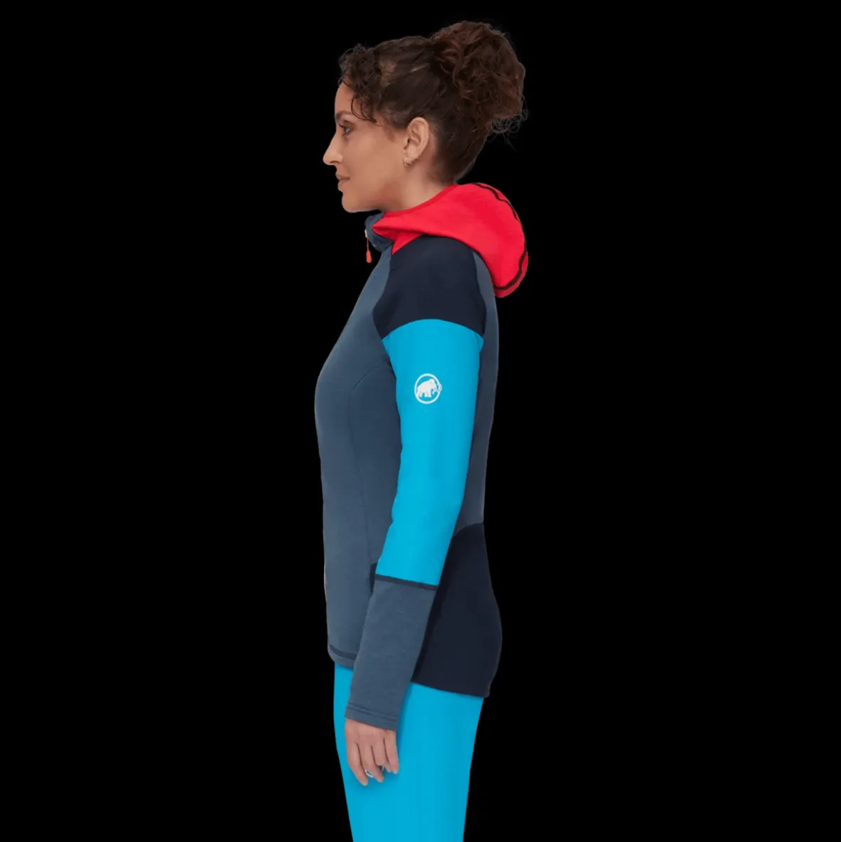 Bluza Mammut Eiswand Advanced ML Hooded Jacket Women