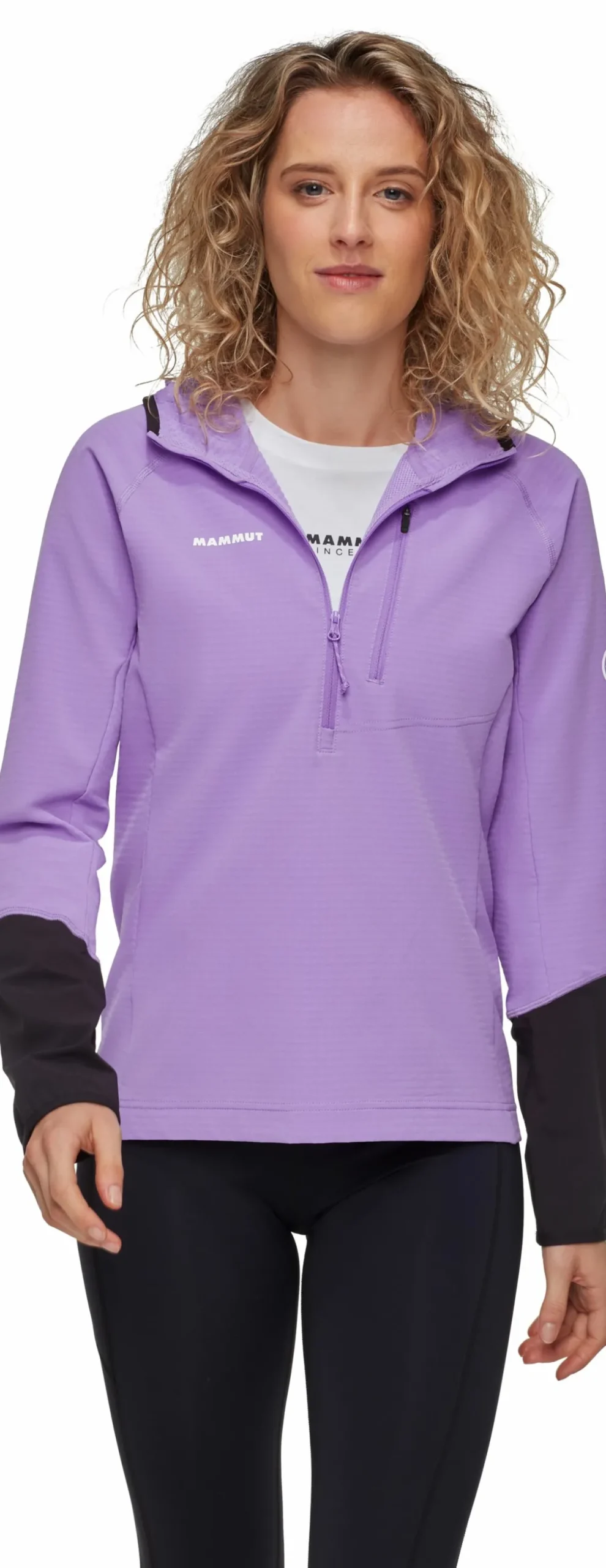 Bluza Mammut Madris Light ML Half Zip Hoody Men
