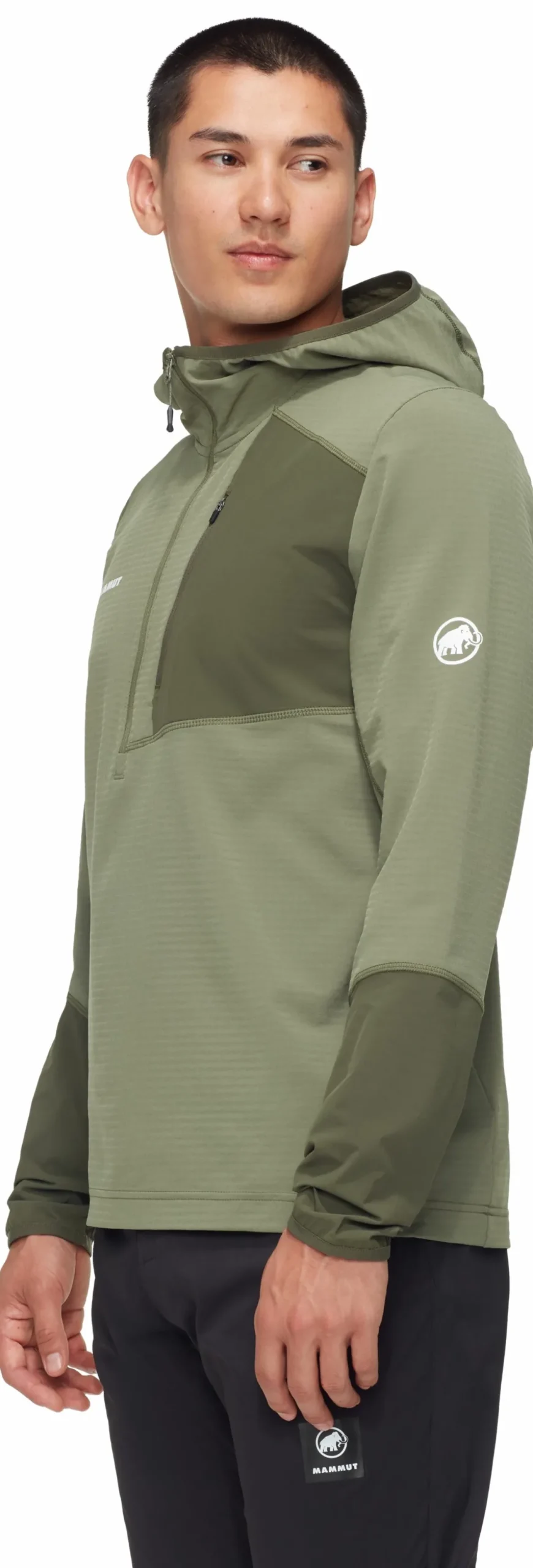 Bluza Mammut Madris Light ML Half Zip Hoody Men