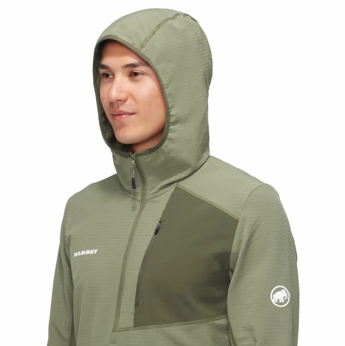 Bluza Mammut Madris Light ML Half Zip Hoody Men