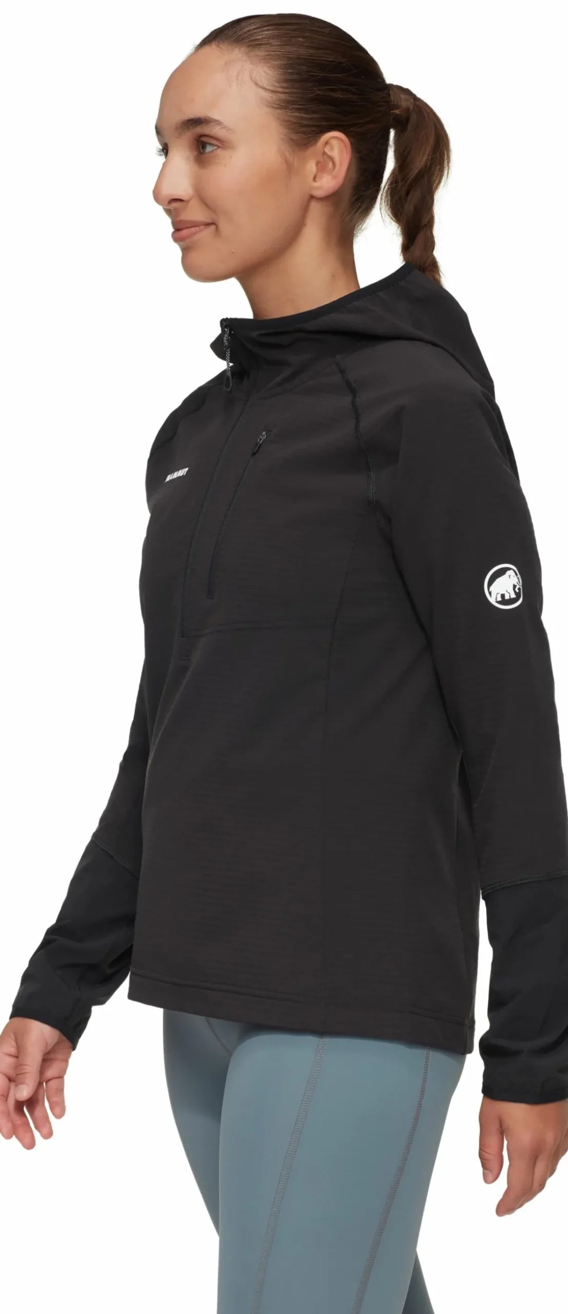 Bluza Mammut Madris Light ML Half Zip Hoody Men