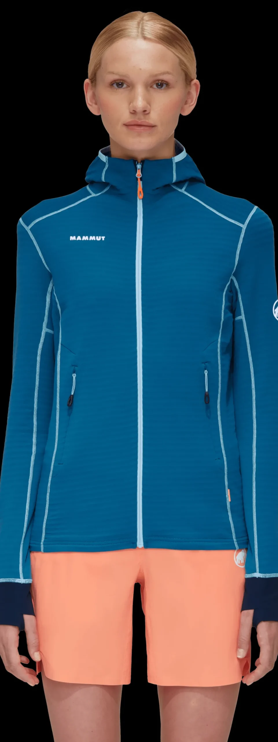 Bluza Mammut Taiss Light ML Hooded Jacket Women