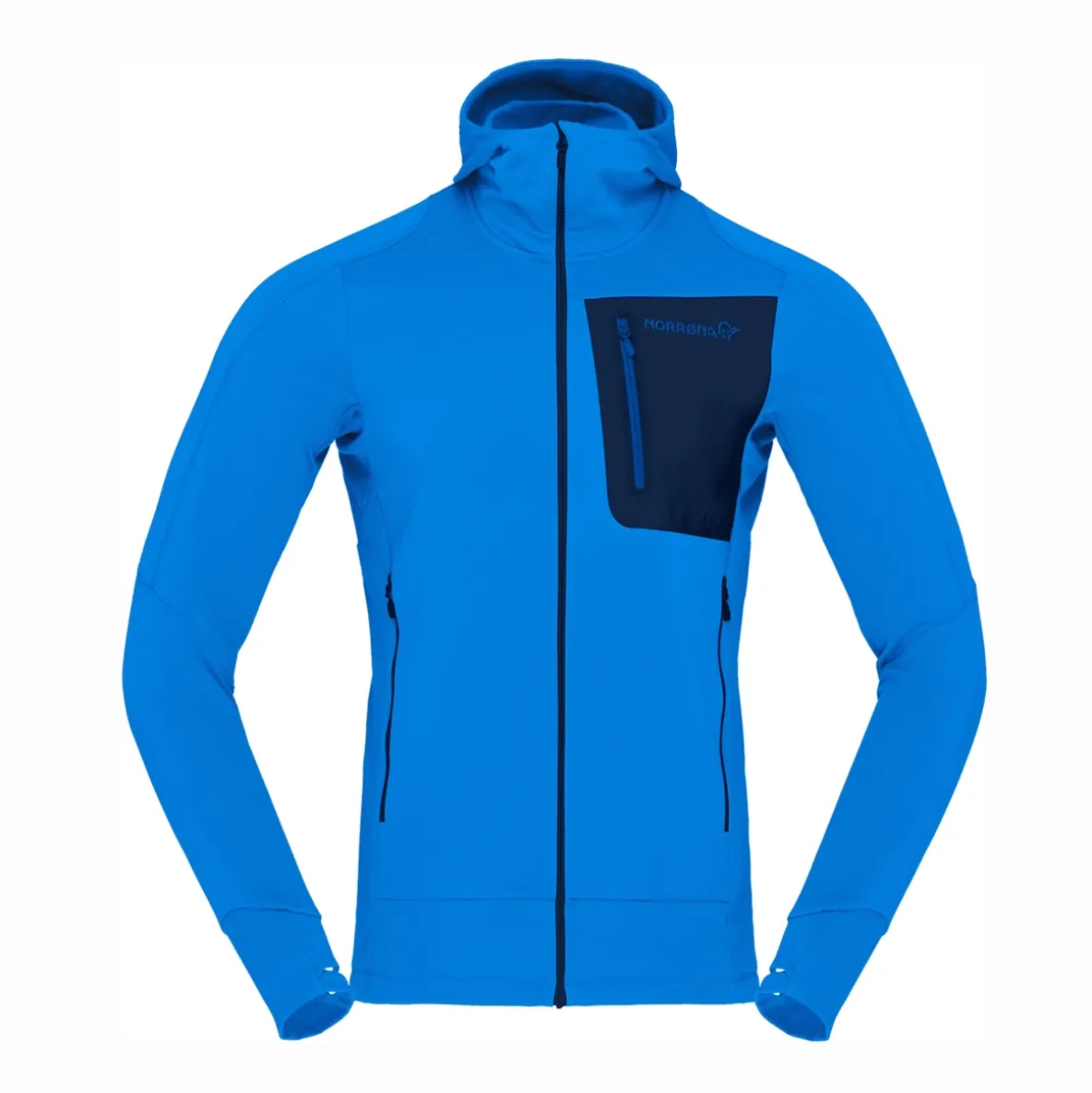 Bluza Norrona Falketind Power Grid Zip Hood Men