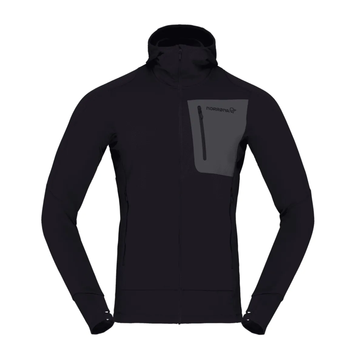 Bluza Norrona Falketind Power Grid Zip Hood Men