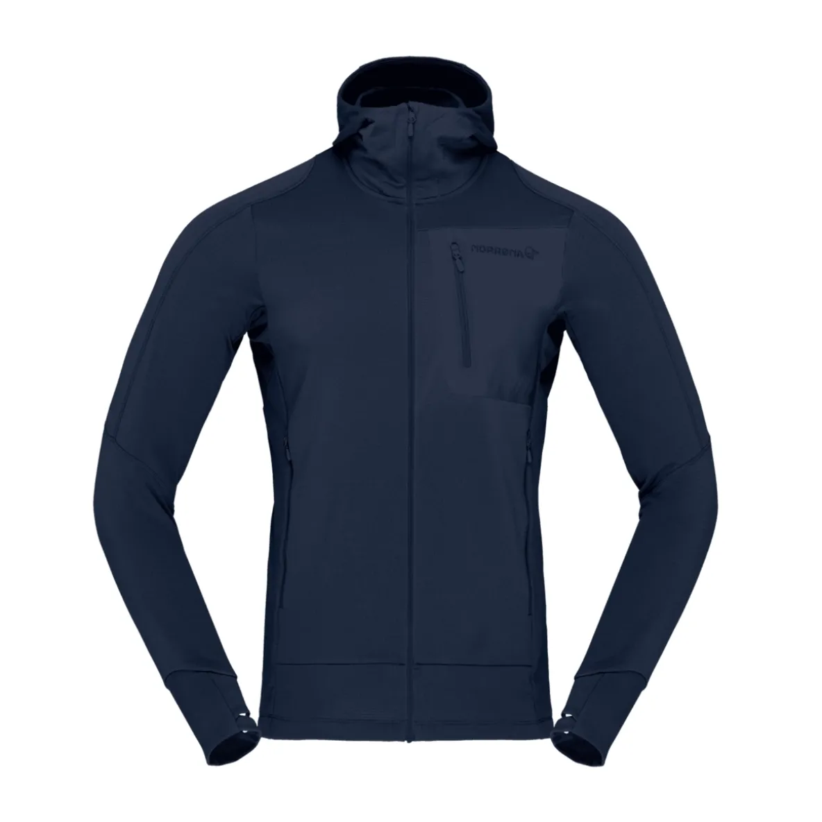 Bluza Norrona Falketind Power Grid Zip Hood Men