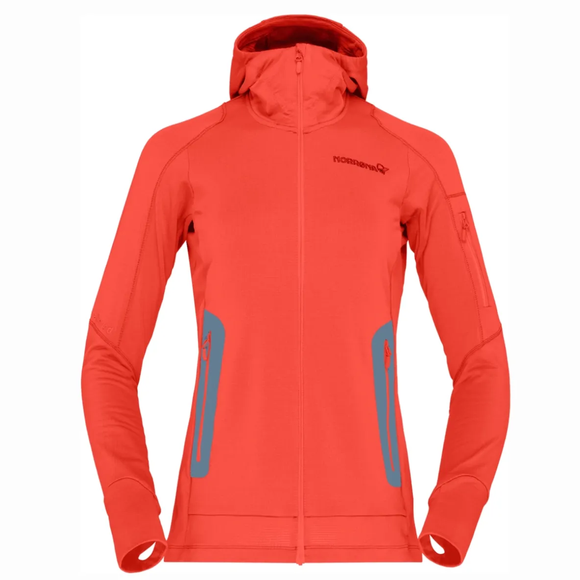 Bluza Norrona Falketind Power Grid Zip Hood Women