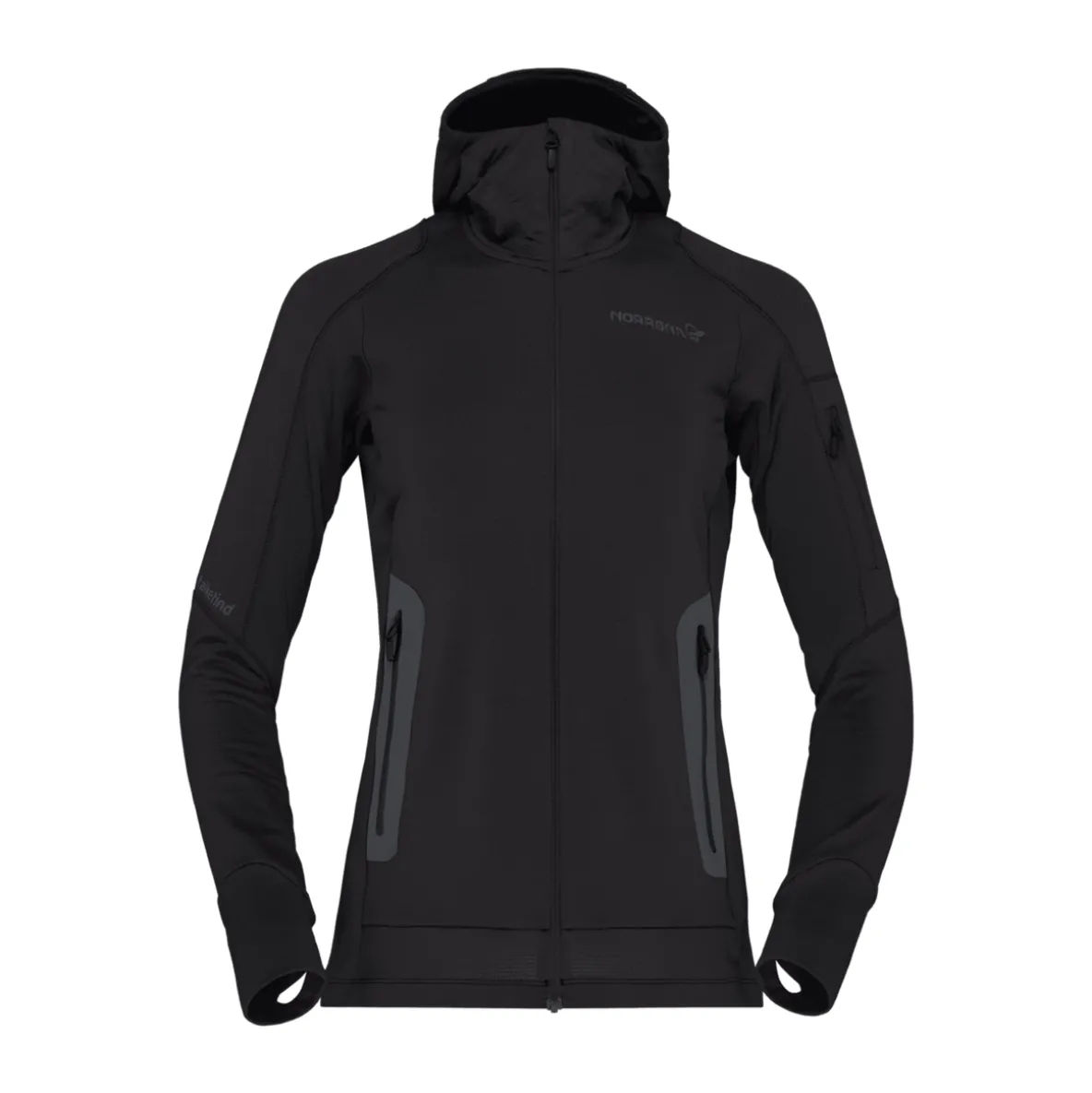 Bluza Norrona Falketind Power Grid Zip Hood Women