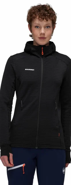 Bluza polarowa Mammut Taiss Light ML Hooded Jacket Women