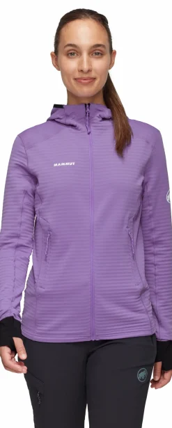 Bluza polarowa Mammut Taiss Light ML Hooded Jacket Women