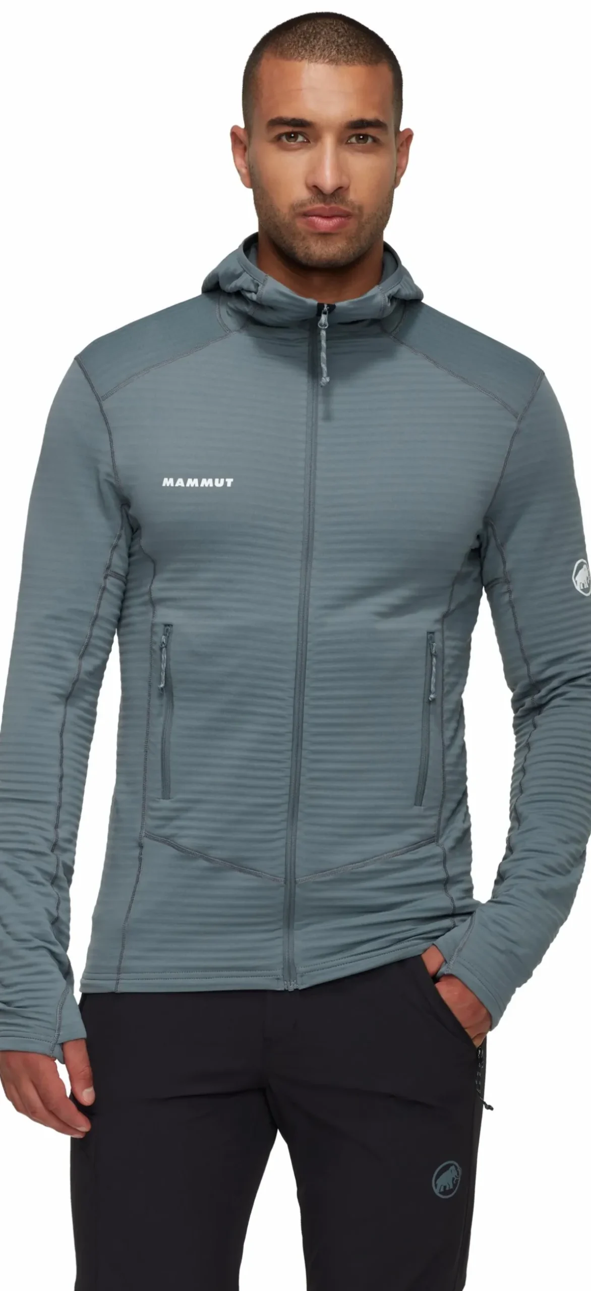 Bluza polarowa Mammut Taiss Light ML Hooded Jacket Men