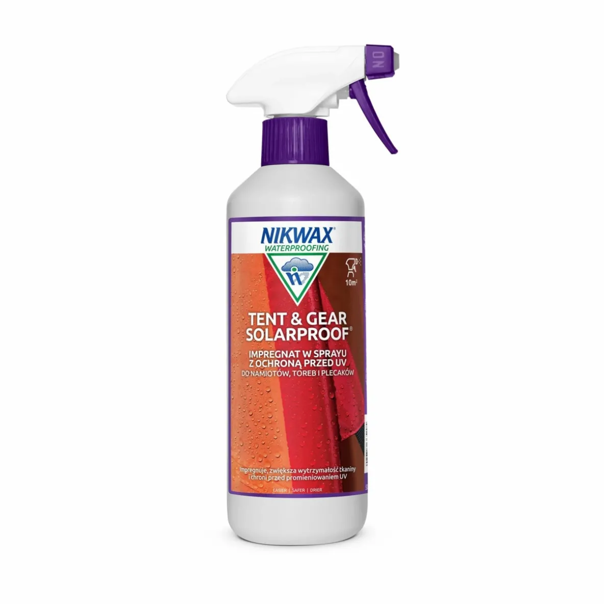 Impregnat do namiotów i sprzętu z ochroną UV Nikwax Tent and Gear SolarProof