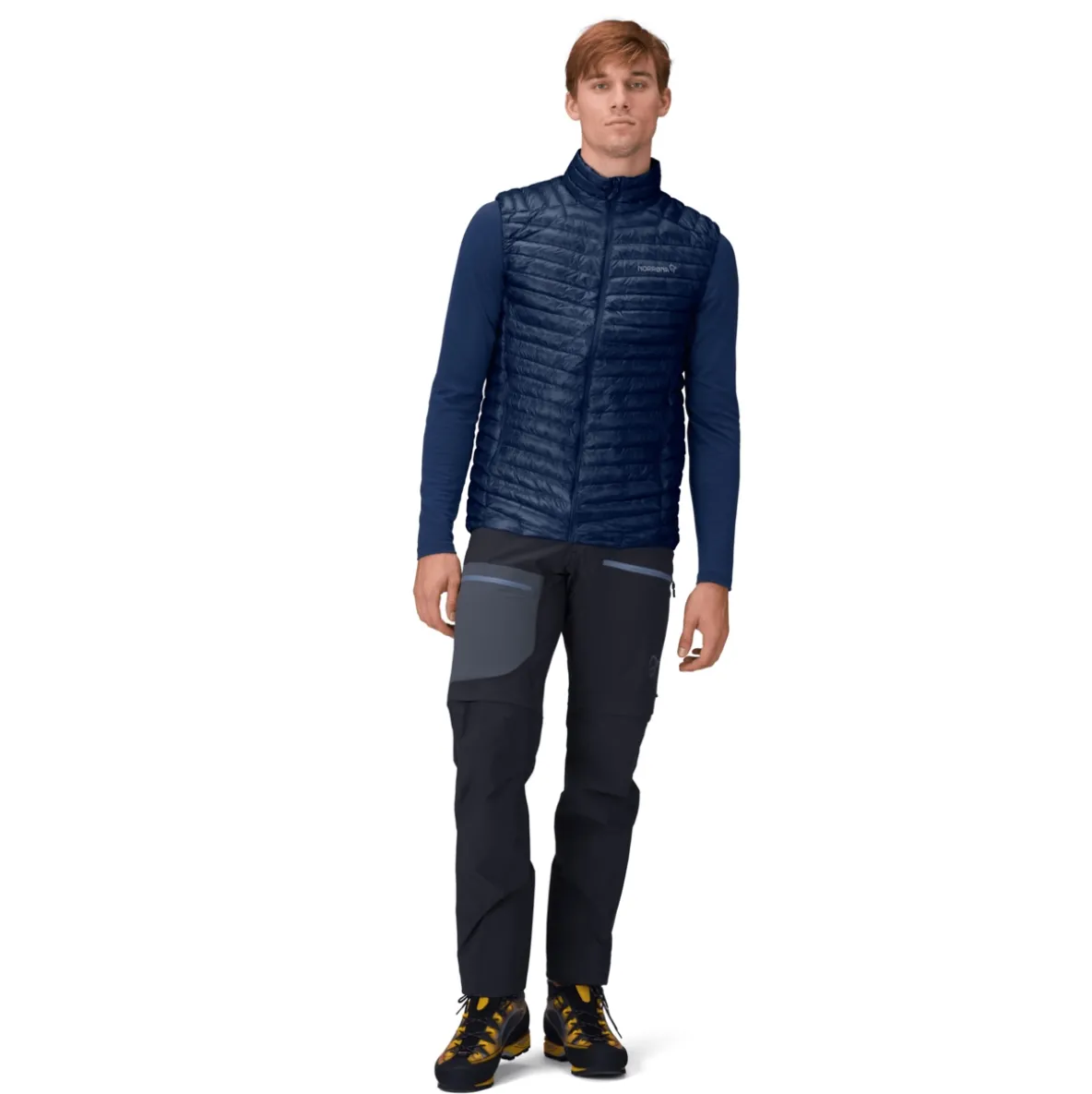 Kamizelka puchowa Norrona Trollveggen Down800 Super Light Vest Men
