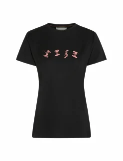 Koszulka Icebreaker Merino 150 Tech Lite Short Sleeve Snow Day Women