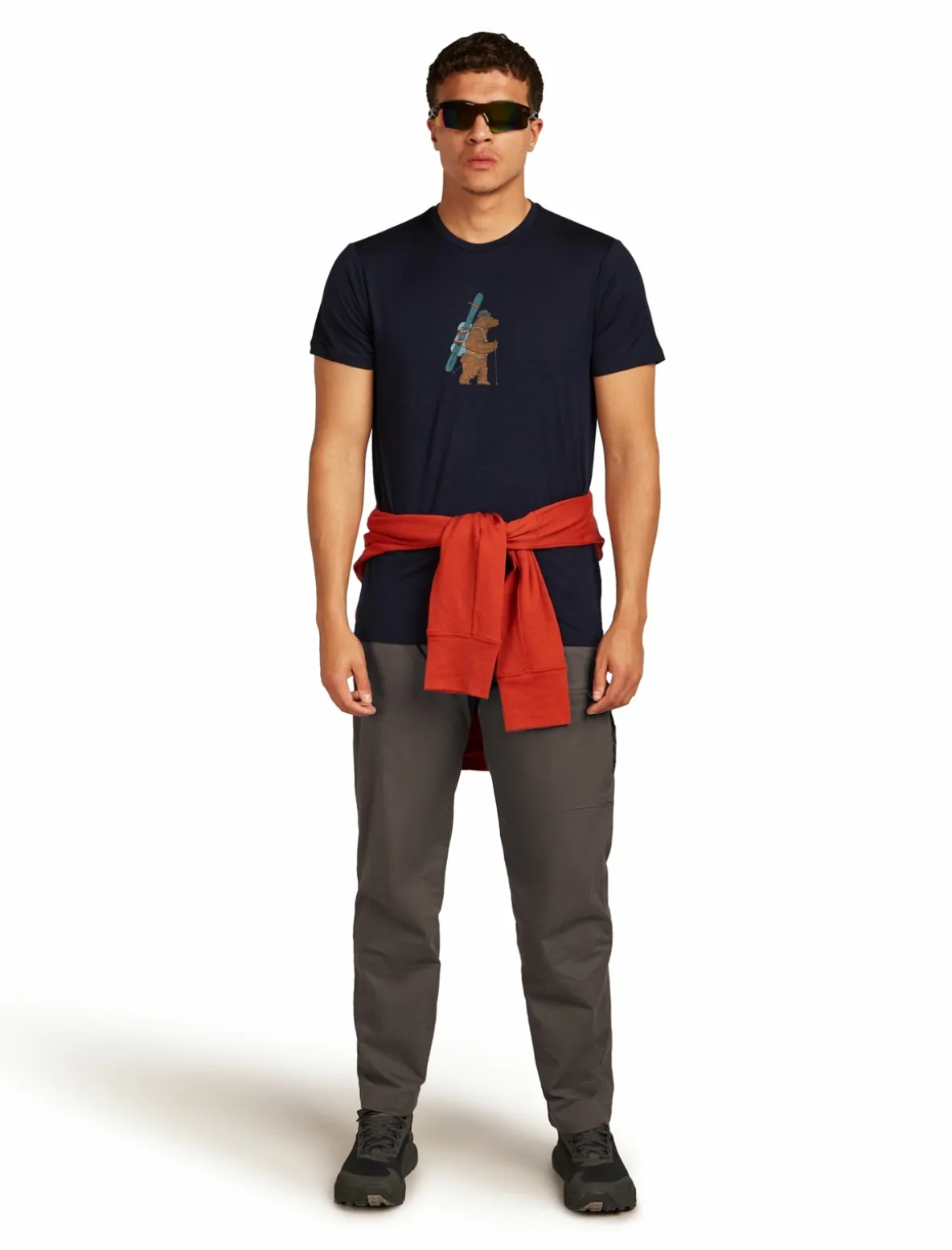 Koszulka Icebreaker Merino Tech Lite SS Tee Bear Tour Men