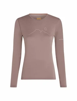 Koszulka Icebreaker Merino 200 Oasis LS Crewe Rainer Ridge Women