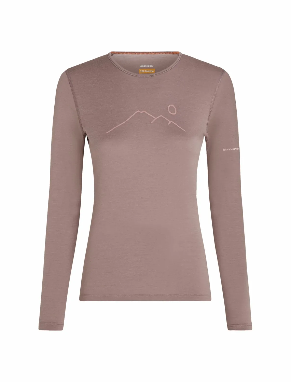 Koszulka Icebreaker Merino 200 Oasis LS Crewe Rainer Ridge Women