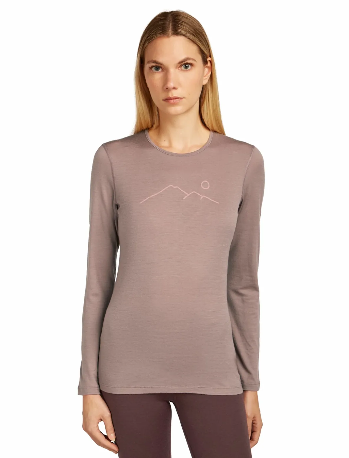 Koszulka Icebreaker Merino 200 Oasis LS Crewe Rainer Ridge Women