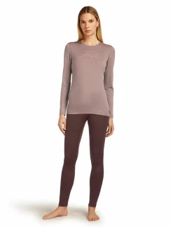 Koszulka Icebreaker Merino 200 Oasis LS Crewe Rainer Ridge Women