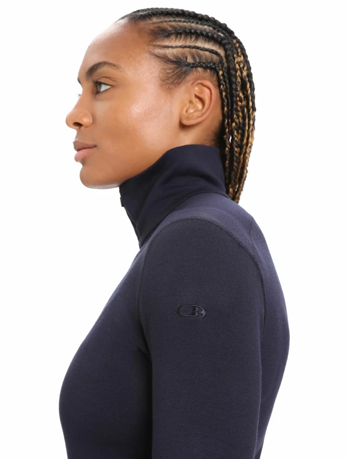 Koszulka Icebreaker Merino 260 Tech Longsleeve Half Zip Thermal Top Women