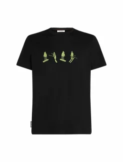 Koszulka Icebreaker Merino Tech Lite SS Tee Snow Day Men