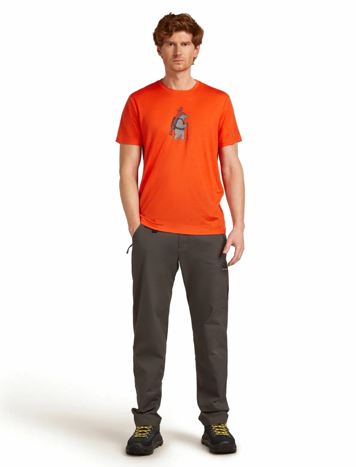 Koszulka Icebreaker Merino Tech Lite SS Tee Bear Tour Men