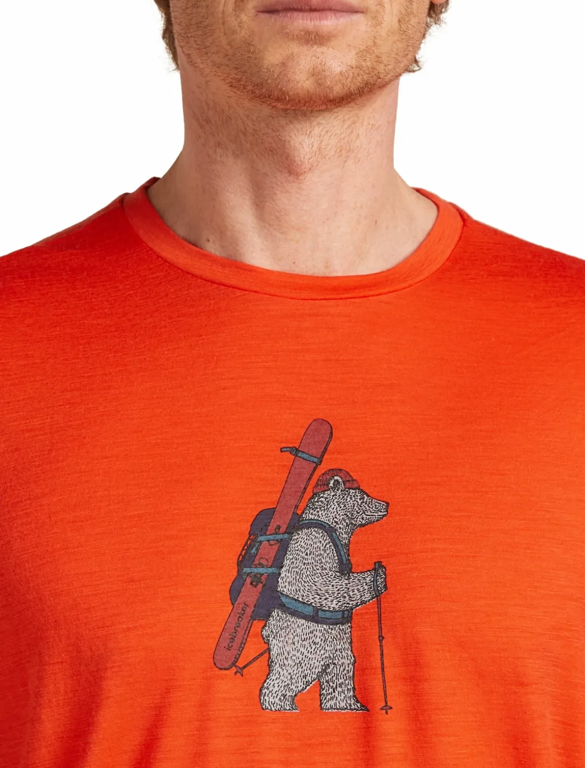 Koszulka Icebreaker Merino Tech Lite SS Tee Bear Tour Men
