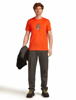 Koszulka Icebreaker Merino Tech Lite SS Tee Bear Tour Men
