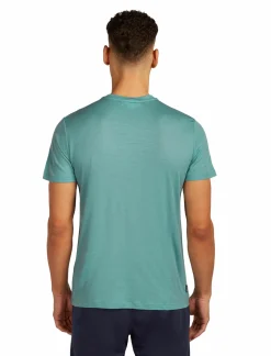 Koszulka Icebreaker Merino Tech Lite SS Tee Wordmark Men