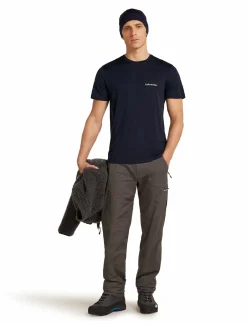 Koszulka Icebreaker Merino Tech Lite SS Tee Wordmark Men
