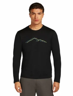 Koszulka Icebreaker Merino Tech Lite LS Tee Rainer Ridge Men