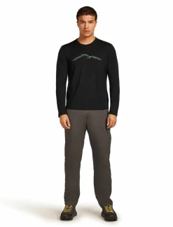 Koszulka Icebreaker Merino Tech Lite LS Tee Rainer Ridge Men