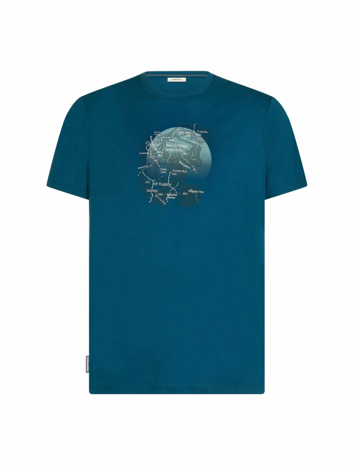 Koszulka Icebreaker Merino Tech Lite SS Tee Ruapehu Round Men