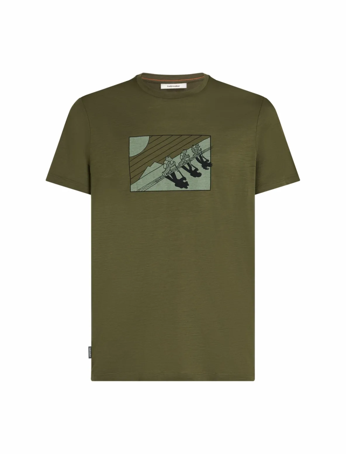 Koszulka Icebreaker Merino Tech Lite SS Tee In The Wild Men
