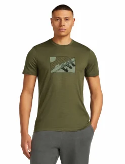 Koszulka Icebreaker Merino Tech Lite SS Tee In The Wild Men