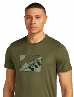Koszulka Icebreaker Merino Tech Lite SS Tee In The Wild Men