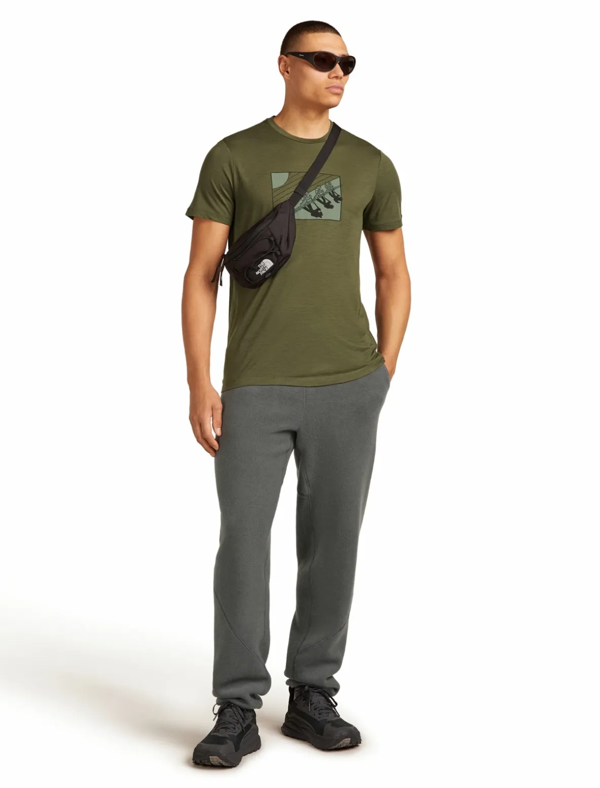 Koszulka Icebreaker Merino Tech Lite SS Tee In The Wild Men