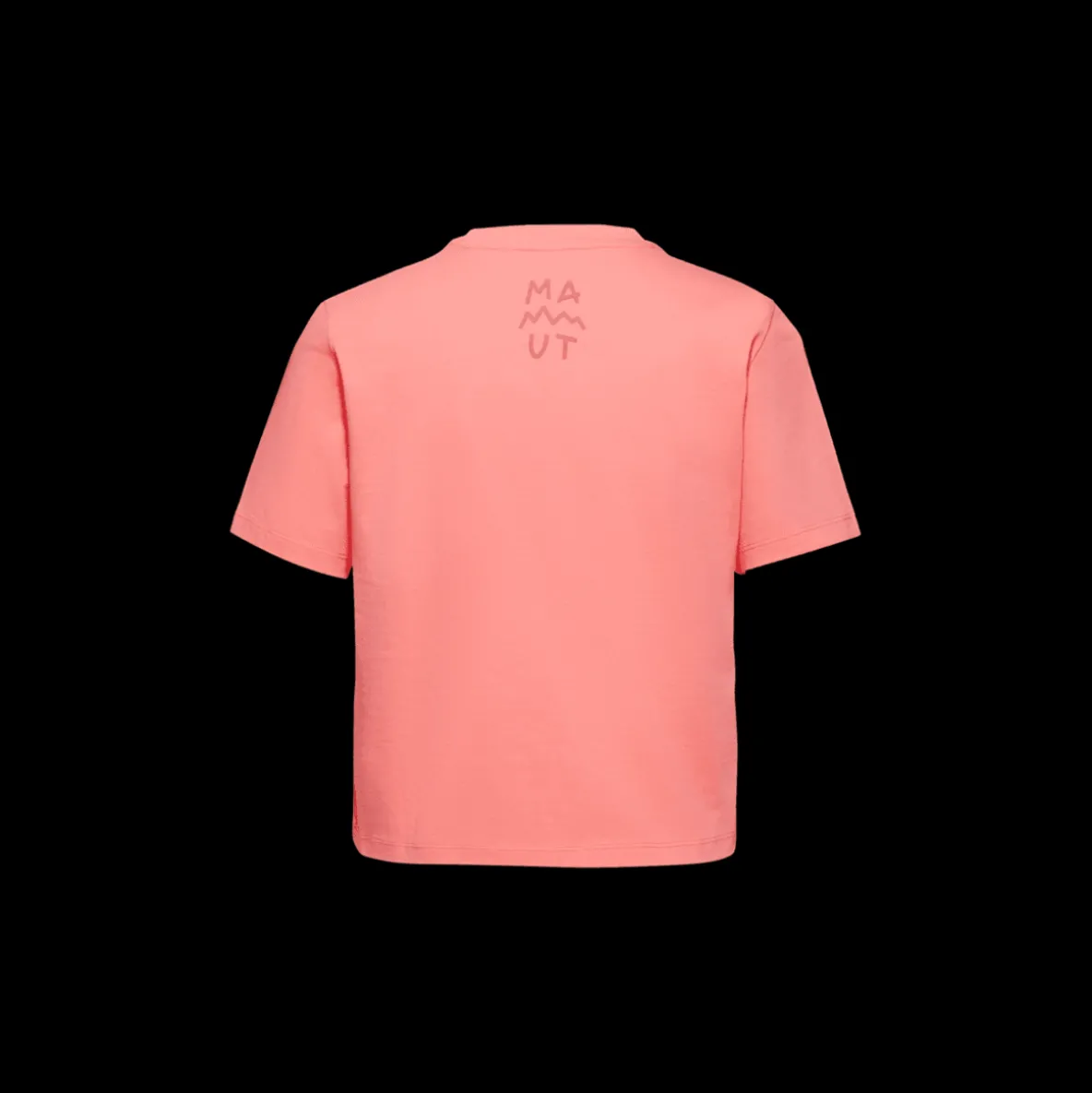 Koszulka Mammut Massone T-Shirt Cropped Women Lettering