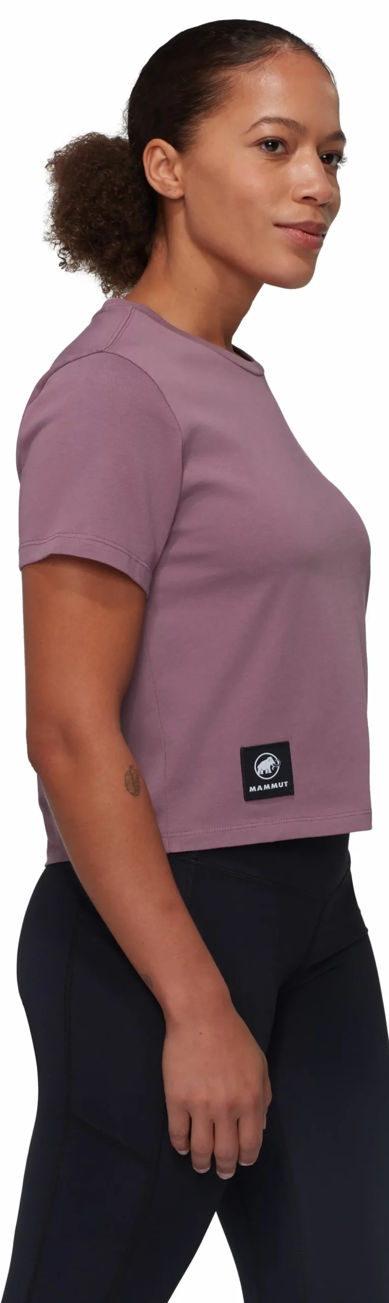 Koszulka Mammut Massone T-Shirt Cropped Women Patch