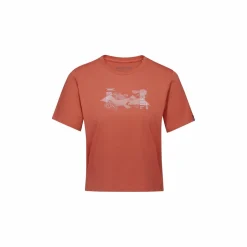 Koszulka Mammut Massone T-Shirt Cropped Women Rocks