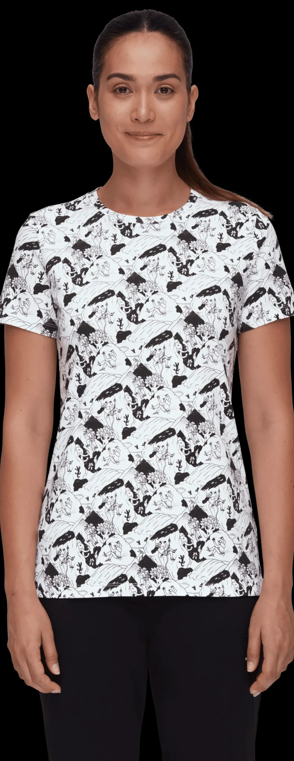 Koszulka Mammut Massone T-Shirt Women Climbing Scene
